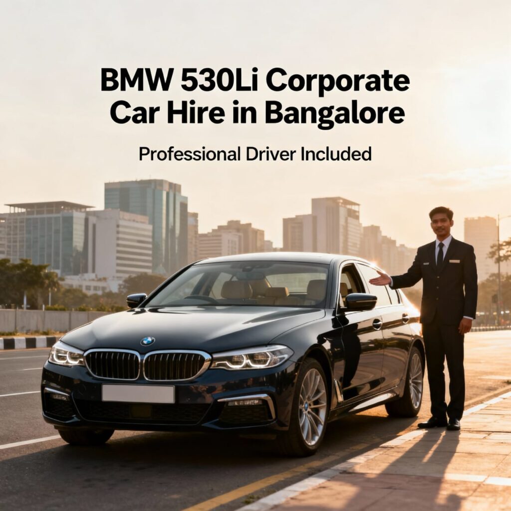 BMW 530Li M Sport rental in Bangalore