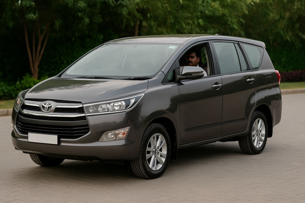 Innova Crysta car hire in Bangalore